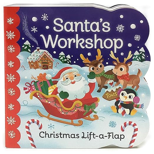 Lift-a-Flap Santa's Workshop: A Christmas Lift-a-Flap Board Book.