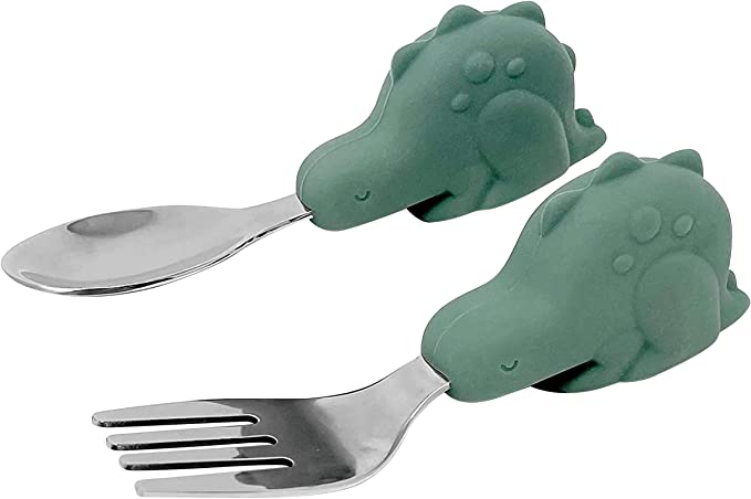 Tiny Twinkle Easy Grip Toddler Utensils.