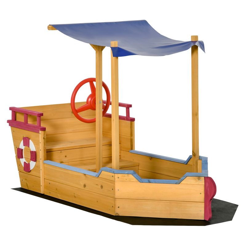 Outsunny Pirate Ship Sandbox.