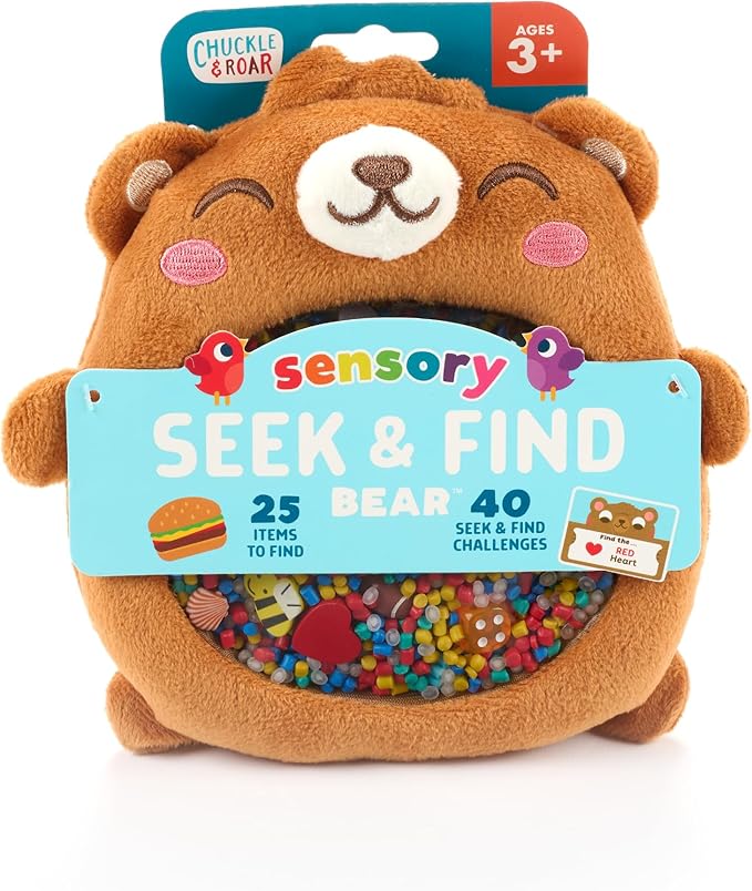 Chuckle & Roar  Sensory Seek & Find Scavenger Hunt Bear.