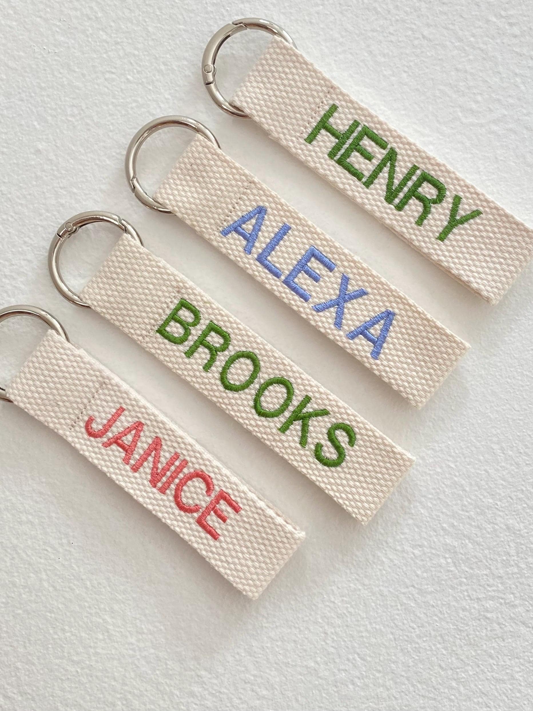 TagDepot Custom Embroidered Diaper Bag Tag.