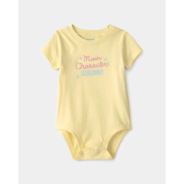 Carter's Baby 'Main Character Energy' Graphic Bodysuit.