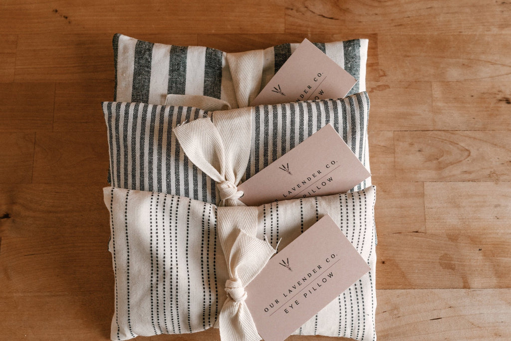 Our Lavender Co. Lavender Flaxseed Eye Pillow.
