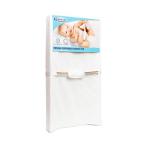 Graco Premium Contoured Changing Pad – GREENGUARD Gold Certified, Water-Resistant, Ultra-Soft Buckle Cover, Contoured Baby Changing Pad, Fits Most Standard-Size Changing Toppers, Non-Skid Bottom