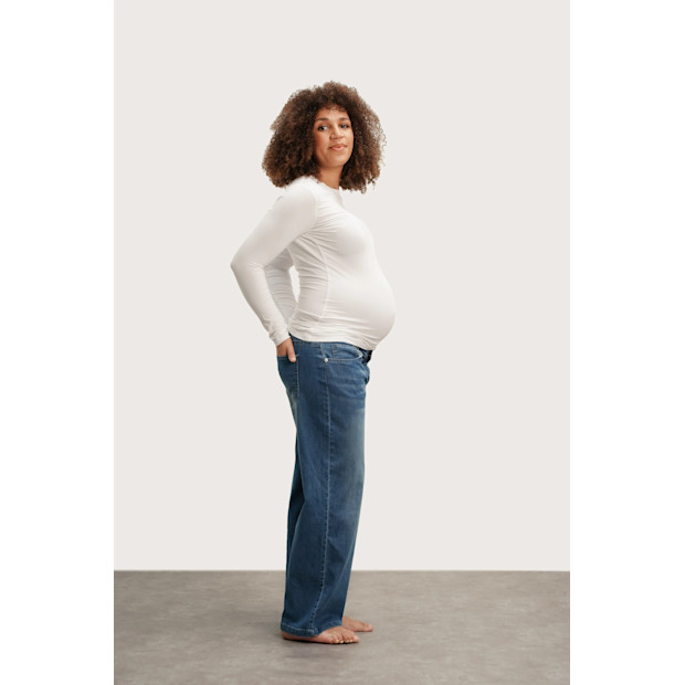 Nom Maternity Slouch Maternity Under-the-belly Boyfriend Jeans.