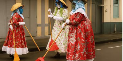 les balayeuses carnaval de guyane location voiture guyane Europcar