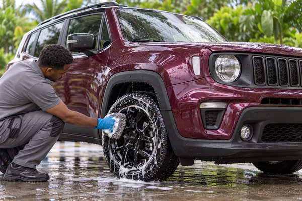 Cleaning Option – Jeep Renegade Europcar Guyane