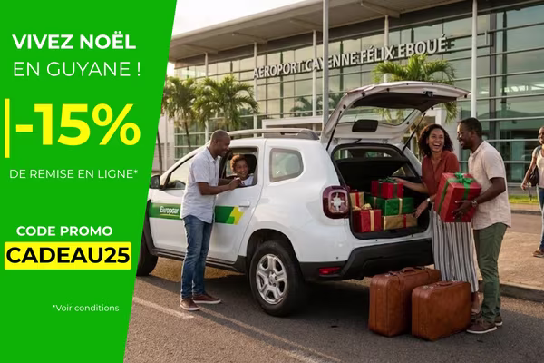 location voiture guyane code promo noel