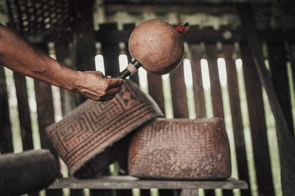 Malaka-making workshop in French Guiana