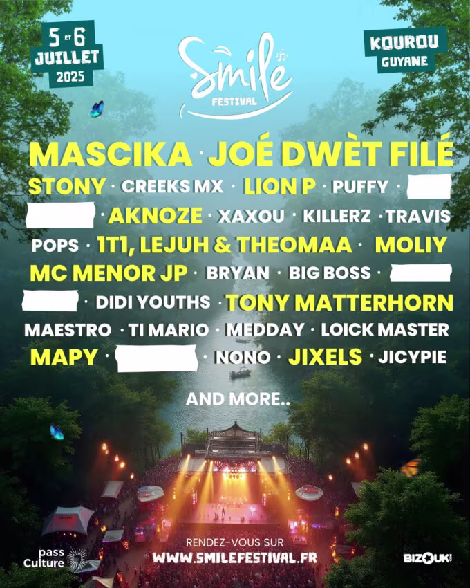 smile-festival-lineup-europcar-guyane