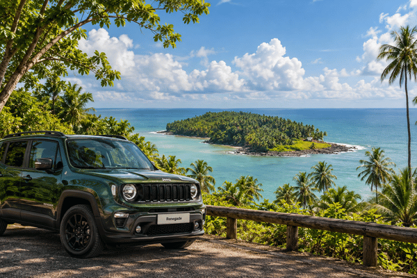 Jeep Renegade rental during the All Saints’ Day holidays in French Guiana