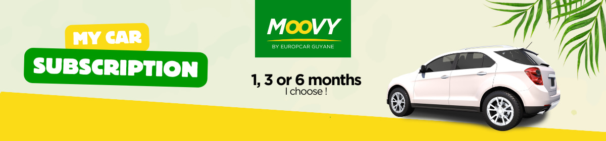 long term car rental french guiana