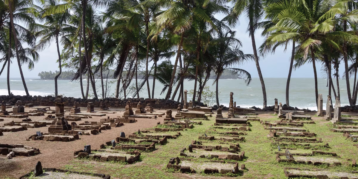 Saint-Joseph Island Cemetery in French Guiana