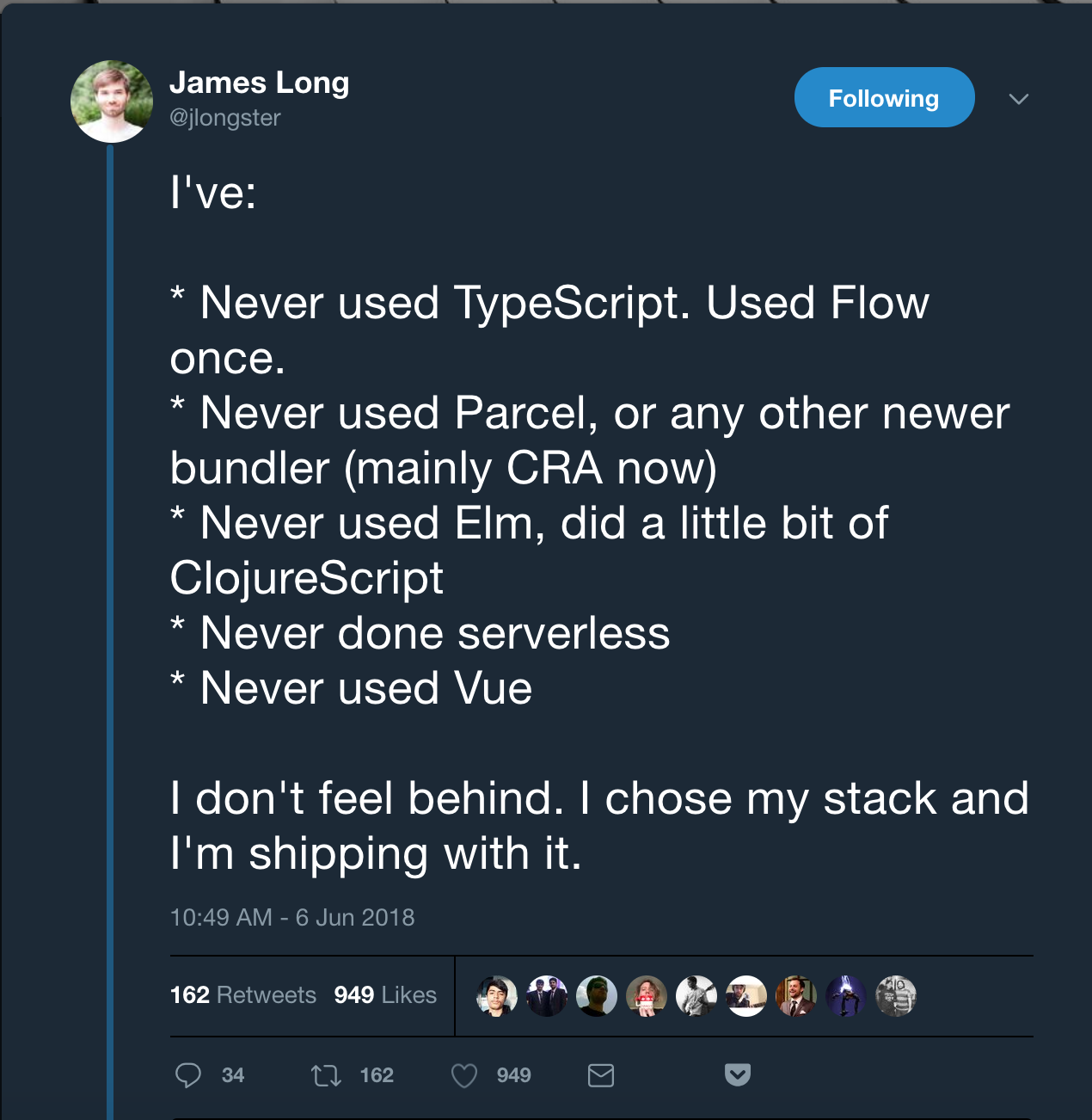 James-long-stack-tweet