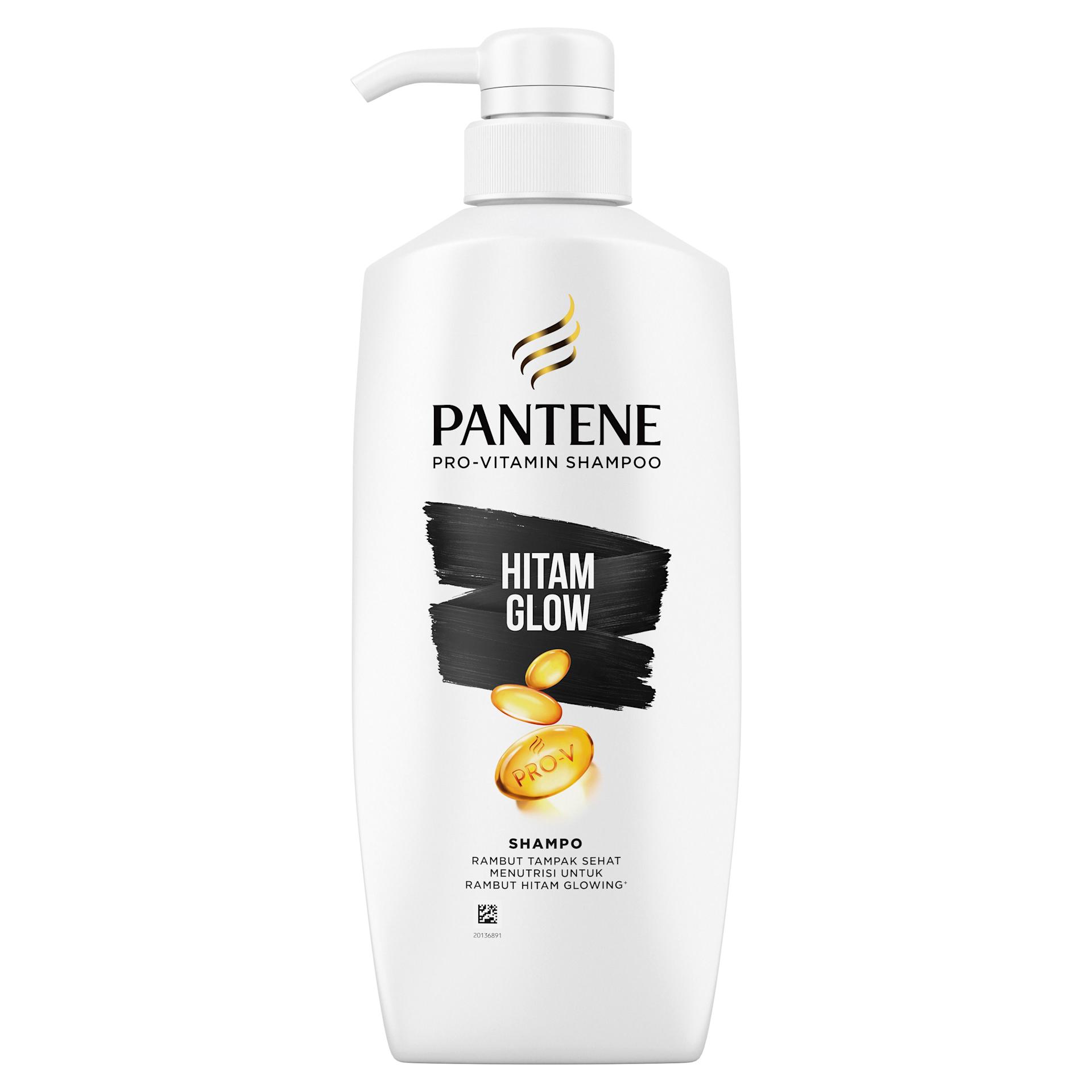 HITAM GLOW SHAMPO 400 ml - Front