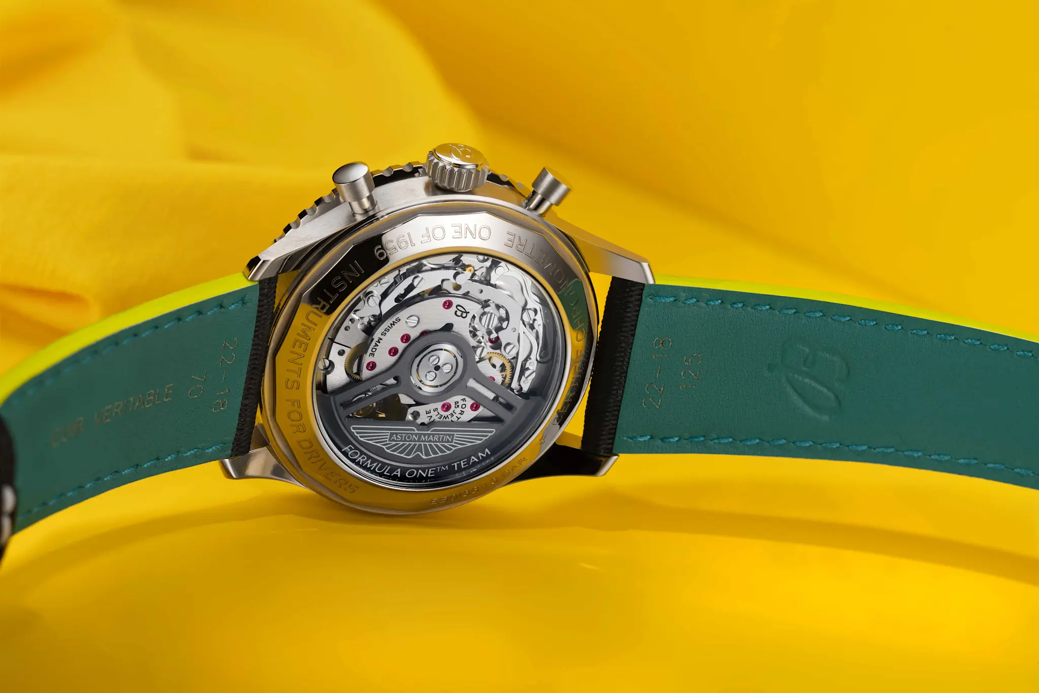 Breitling Unveils the Navitimer B01 Chronograph 43 Aston Martin Aramco Formula One Team - 3