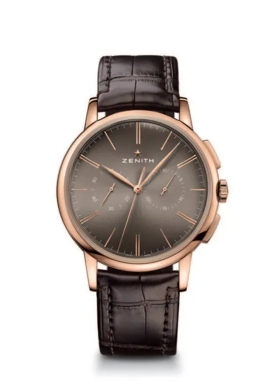 Elite Classic Rose Gold Smokey Dial
