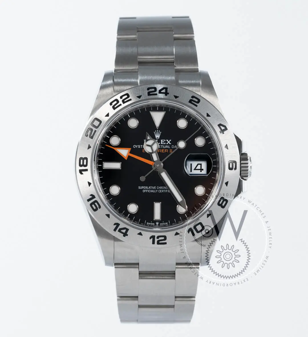 Explorer II Stainless Steel, 42mm, Black Dial