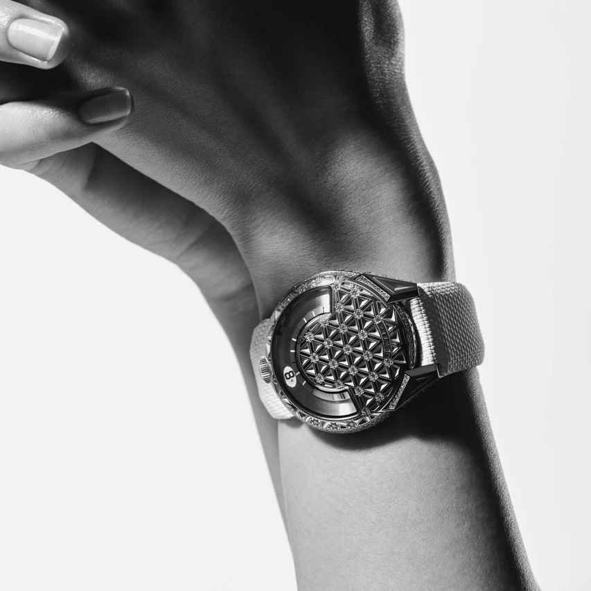 URWERK Debuts the New UR-101 Diamond Sky - 9