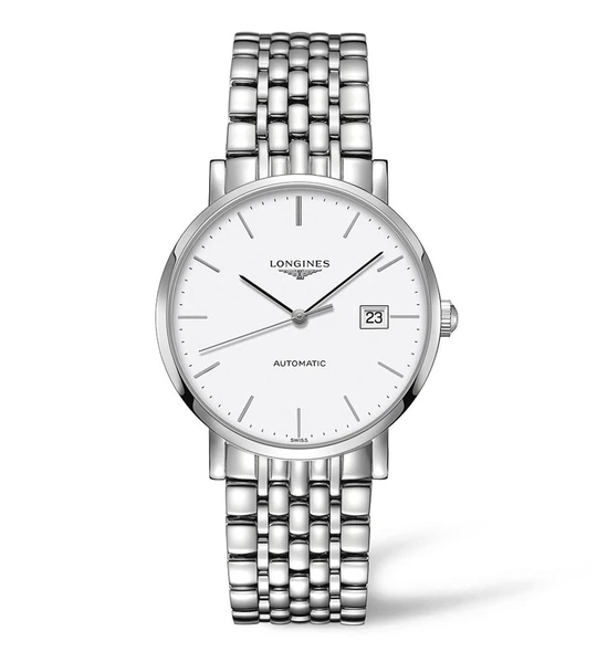 The  Elegant Collection 39mm, White, Stainless Steel