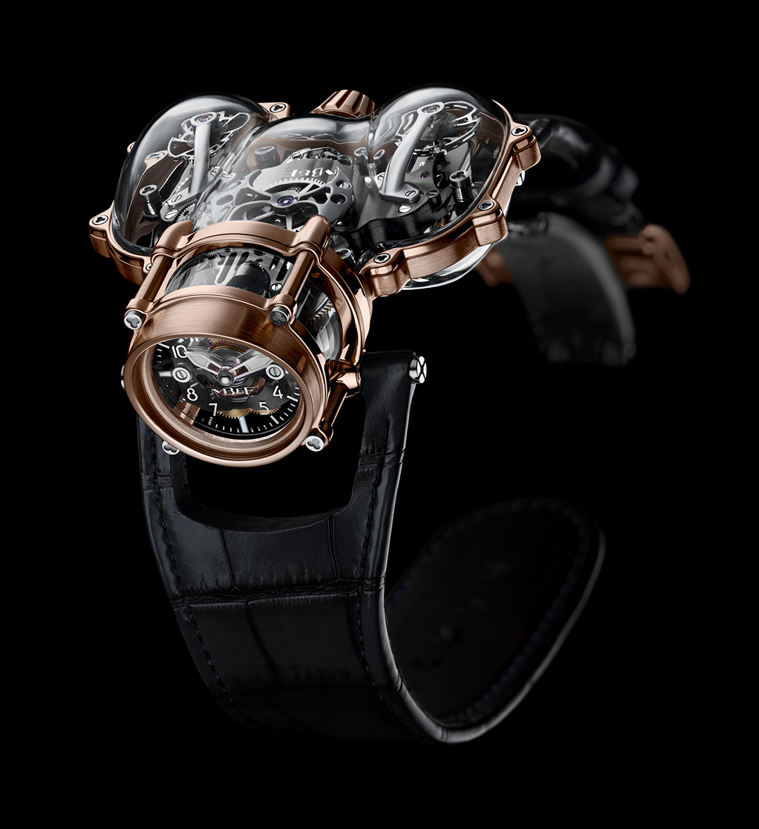 MB&F HM9 'Sapphire Vision' RG Black