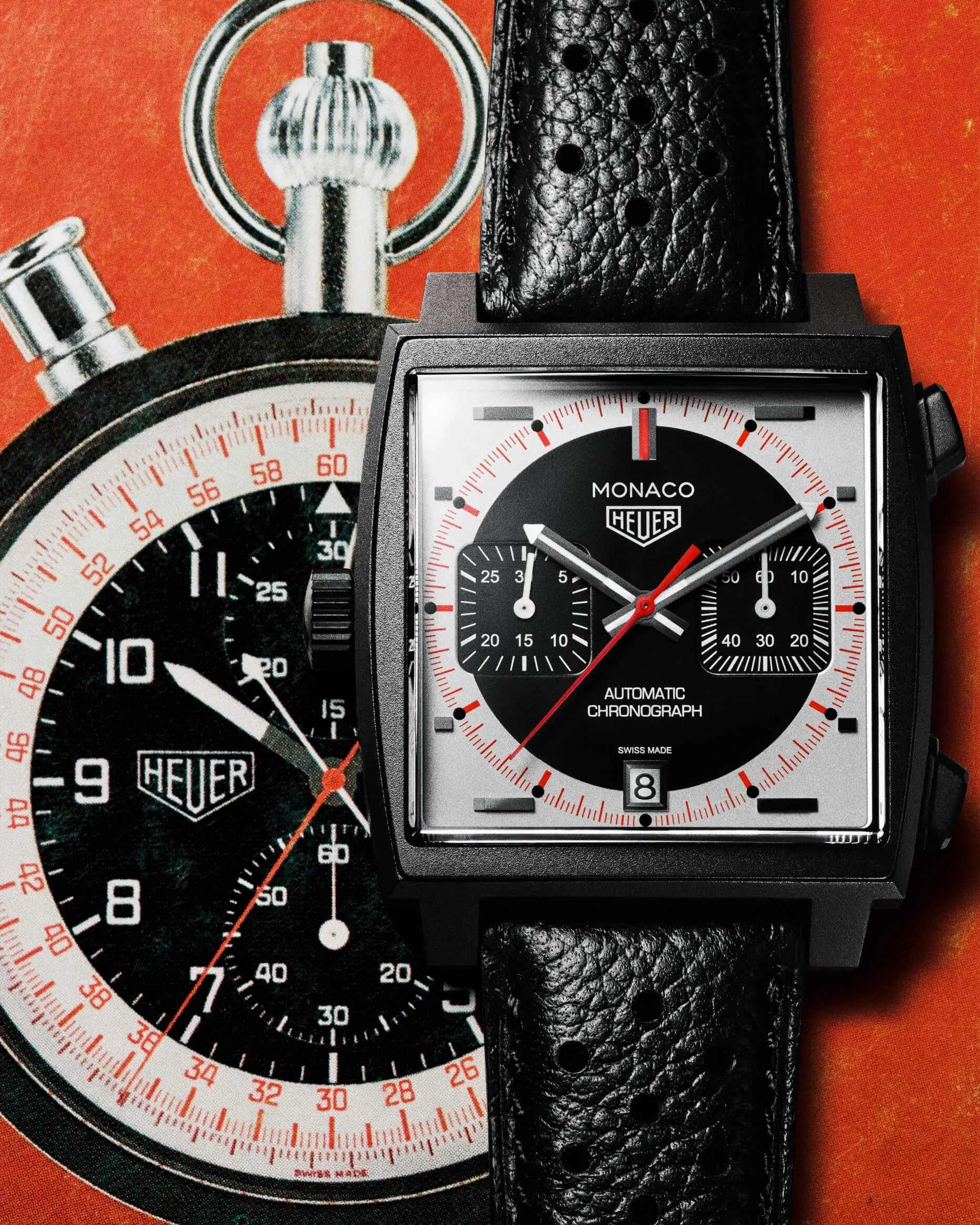 MONACO STOPWATCH CAW218F A1