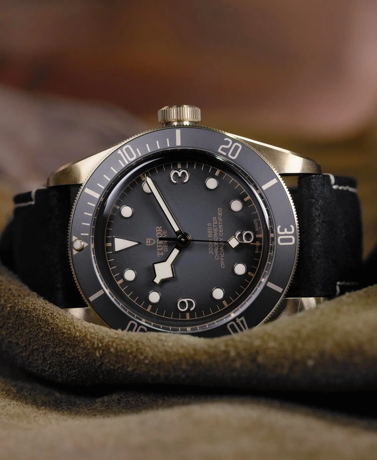 tudor david beckham ambassador carrousel watch-