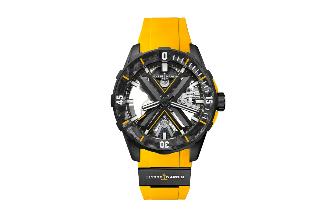 Diver X Skeleton Black