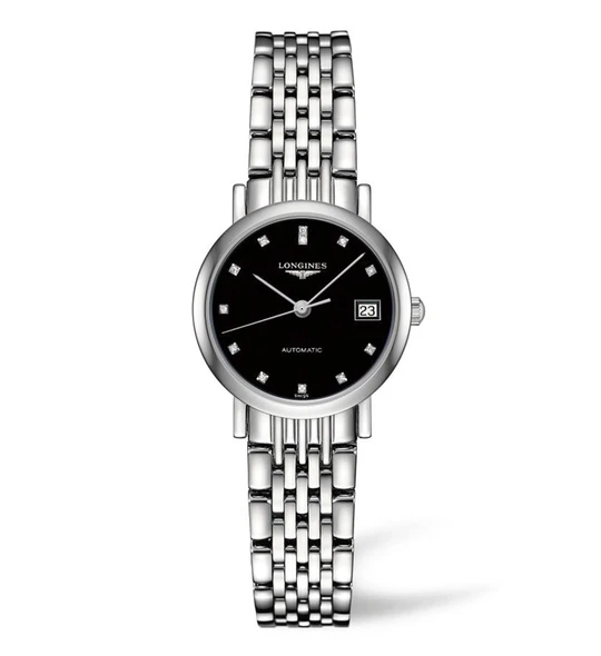 The  Elegant Collection 25mm Stainless Steel with Diamonds