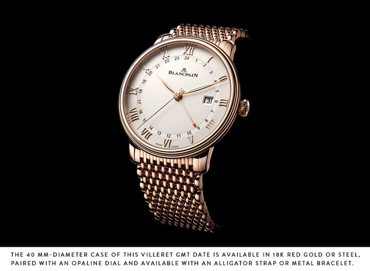 blancpain villaret gmt date 