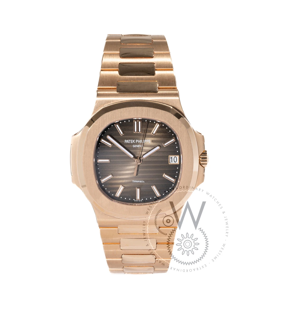 Nautilus Tiffany & Co. Rose Gold Brown Dial 40mm