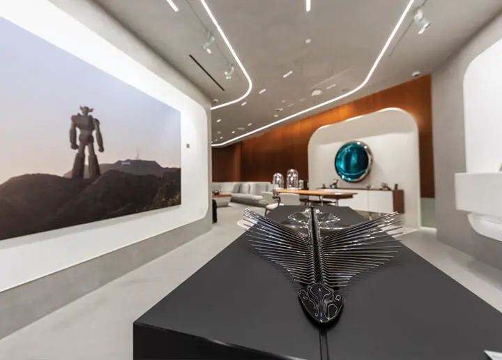 MB&F Lab Beverly Hills Interior