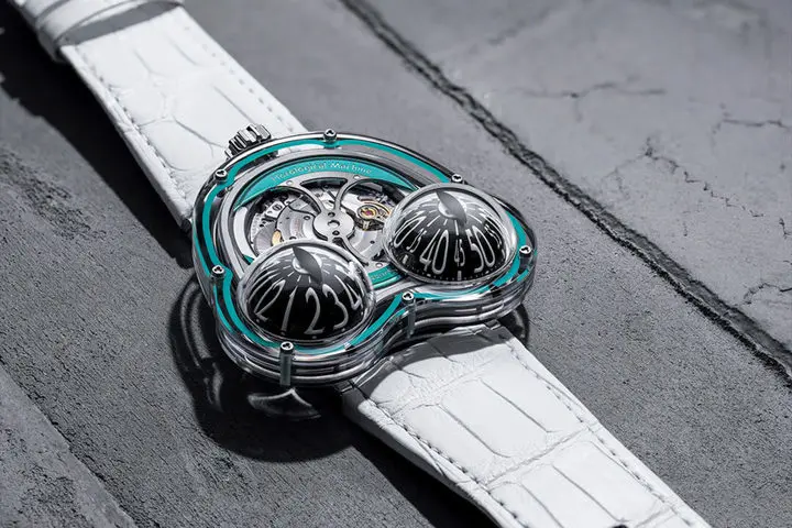 MB&F Horological Machine N°3 ‘Frog X' white