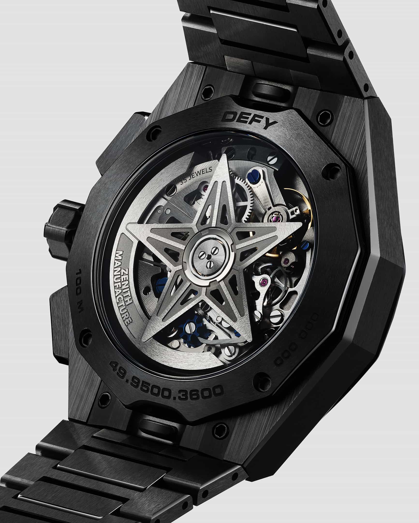 Zenith's DEFY Skyline Chronograph in Black | Westime