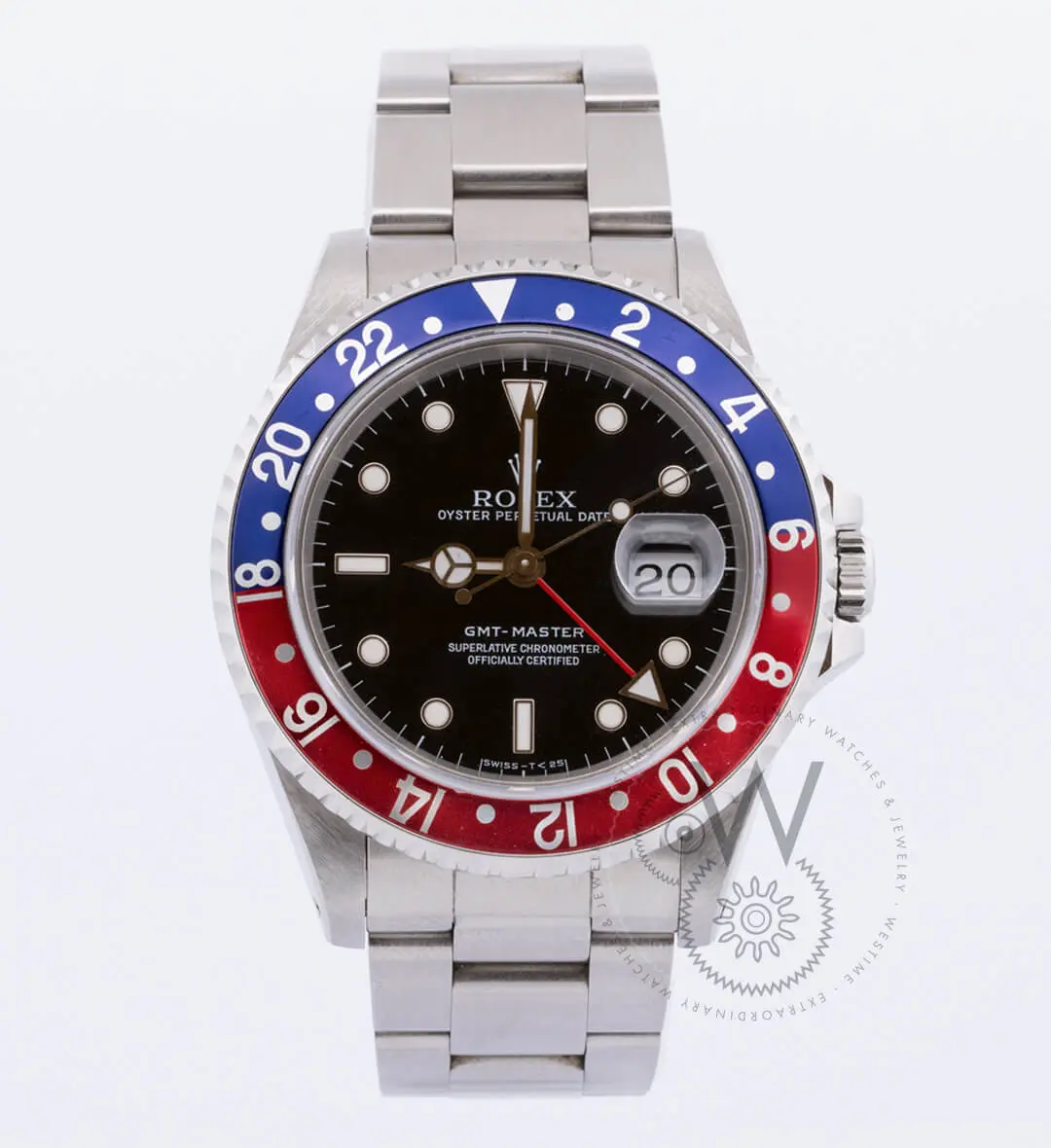 GMT-Master Steel Black Dial 40mm