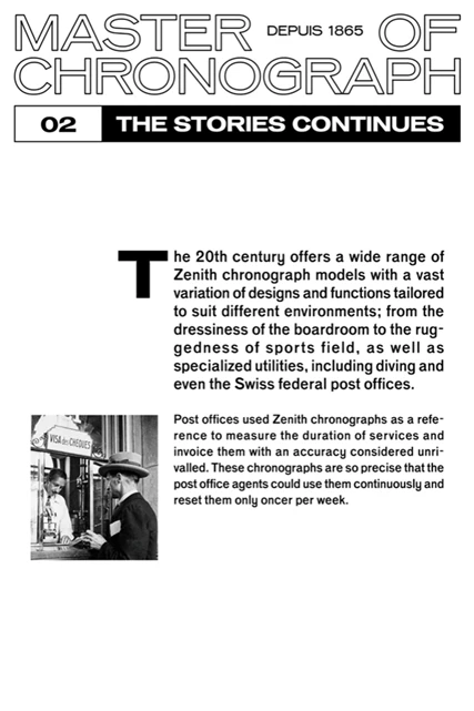 Master of Chronographs Since 1865 Exhibition