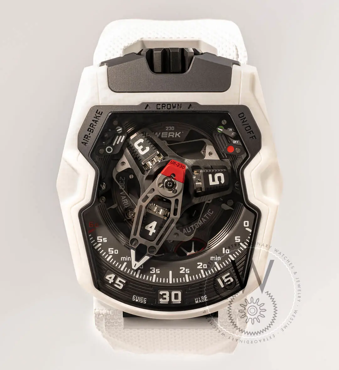 Urwerk UR-230 Polaris White Ceramic Composite Limited Edition