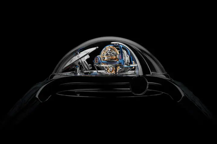 MB&F Legacy Machine Thunderdome - the world's fastest triple-axis regulating mechanism