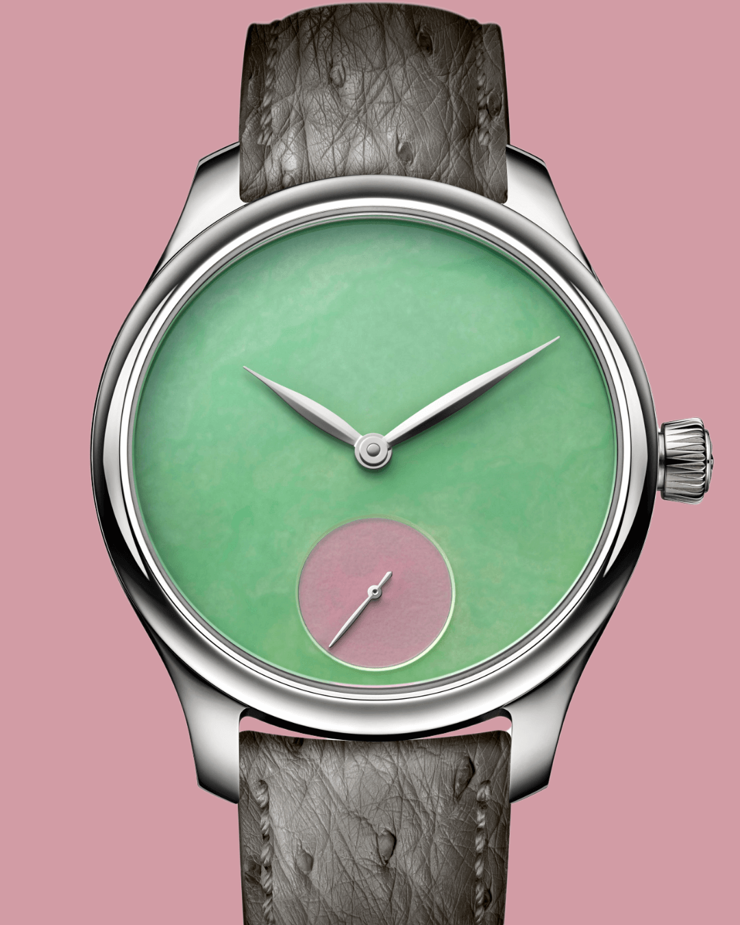 HMoser 1202-1205 Endeavour Small Seconds ST BurmaJade RoseOpal Pop-Art 2