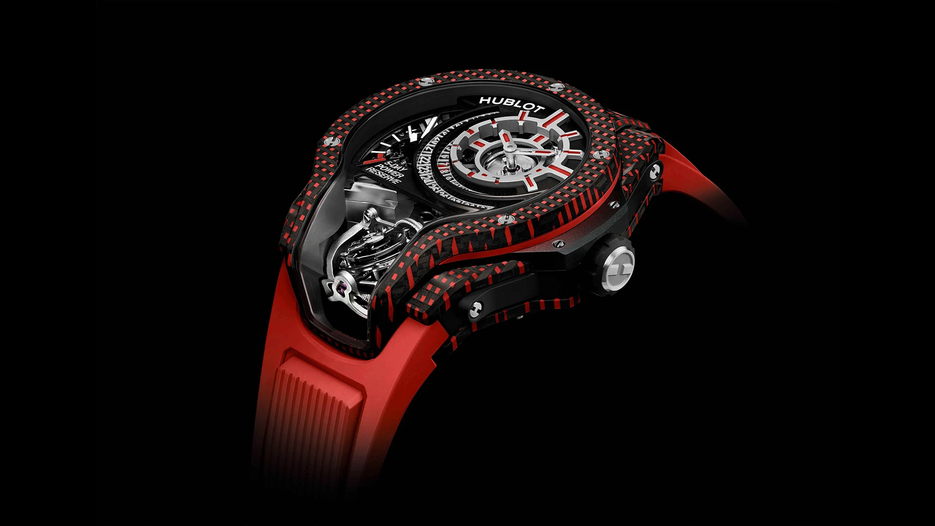 MP-09: New Coloured 3D Carbon and Its Tourbillon Bi-Axis