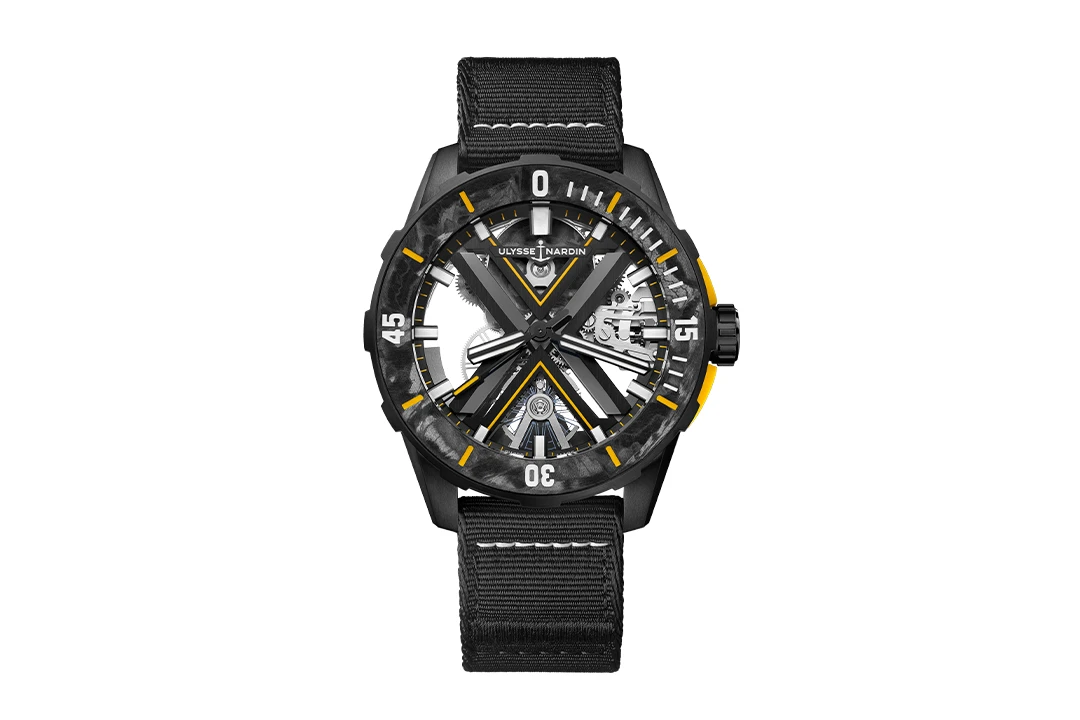 Diver X Skeleton Black