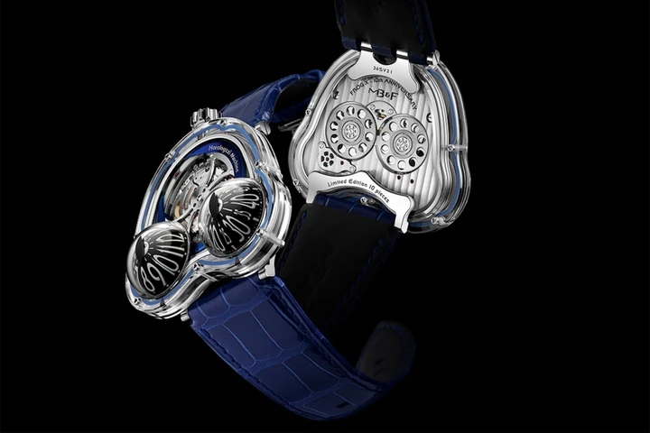 MB&F Horological Machine N°3 ‘Frog X' blue