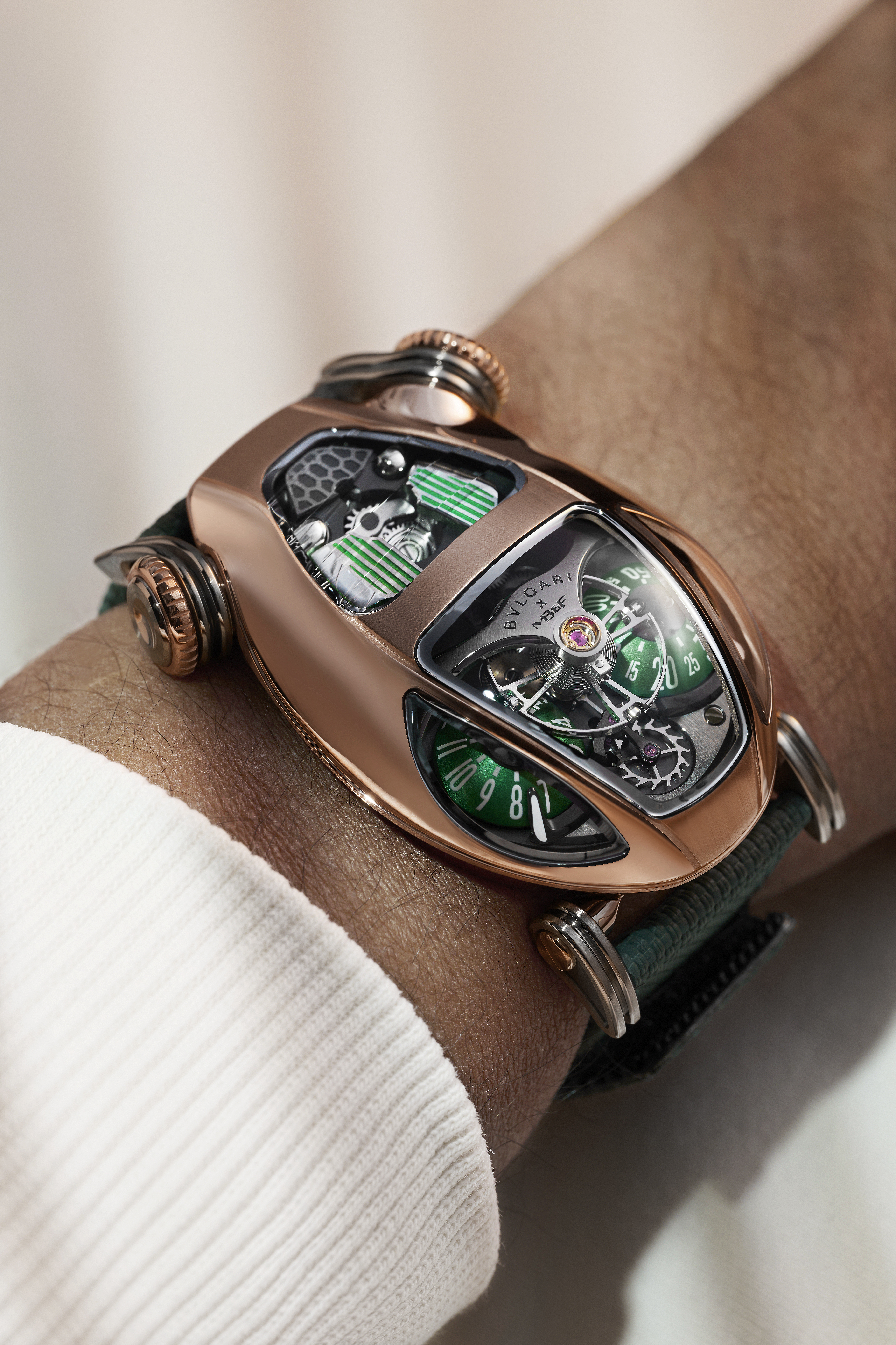Bvlgari X MB&F Serpenti Rose Gold Bvlgari X MB&F Serpenti Rose Gold