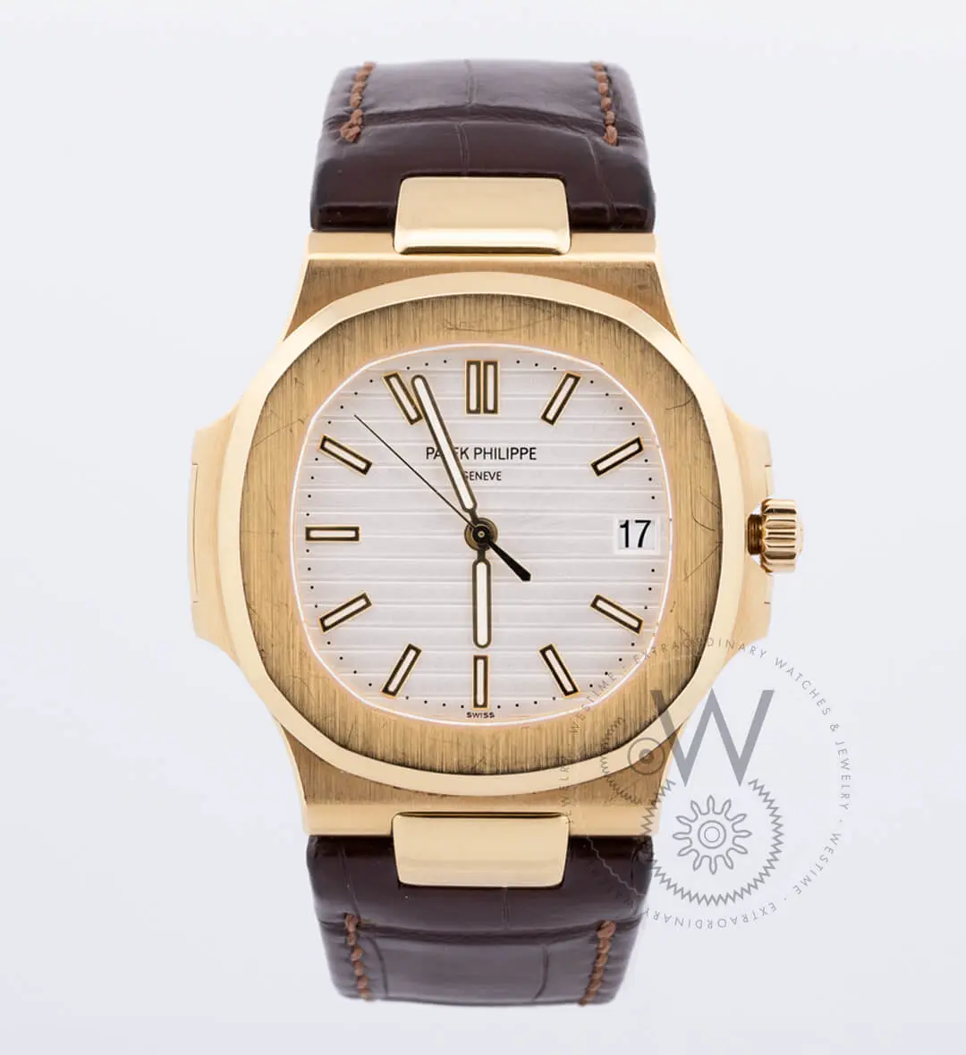 Nautilus Yellow Gold White Dial 40mm
