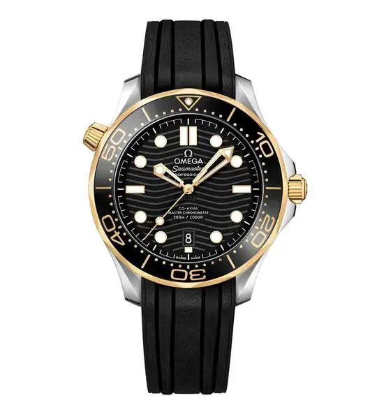 Seamaster Diver Black and Gold
