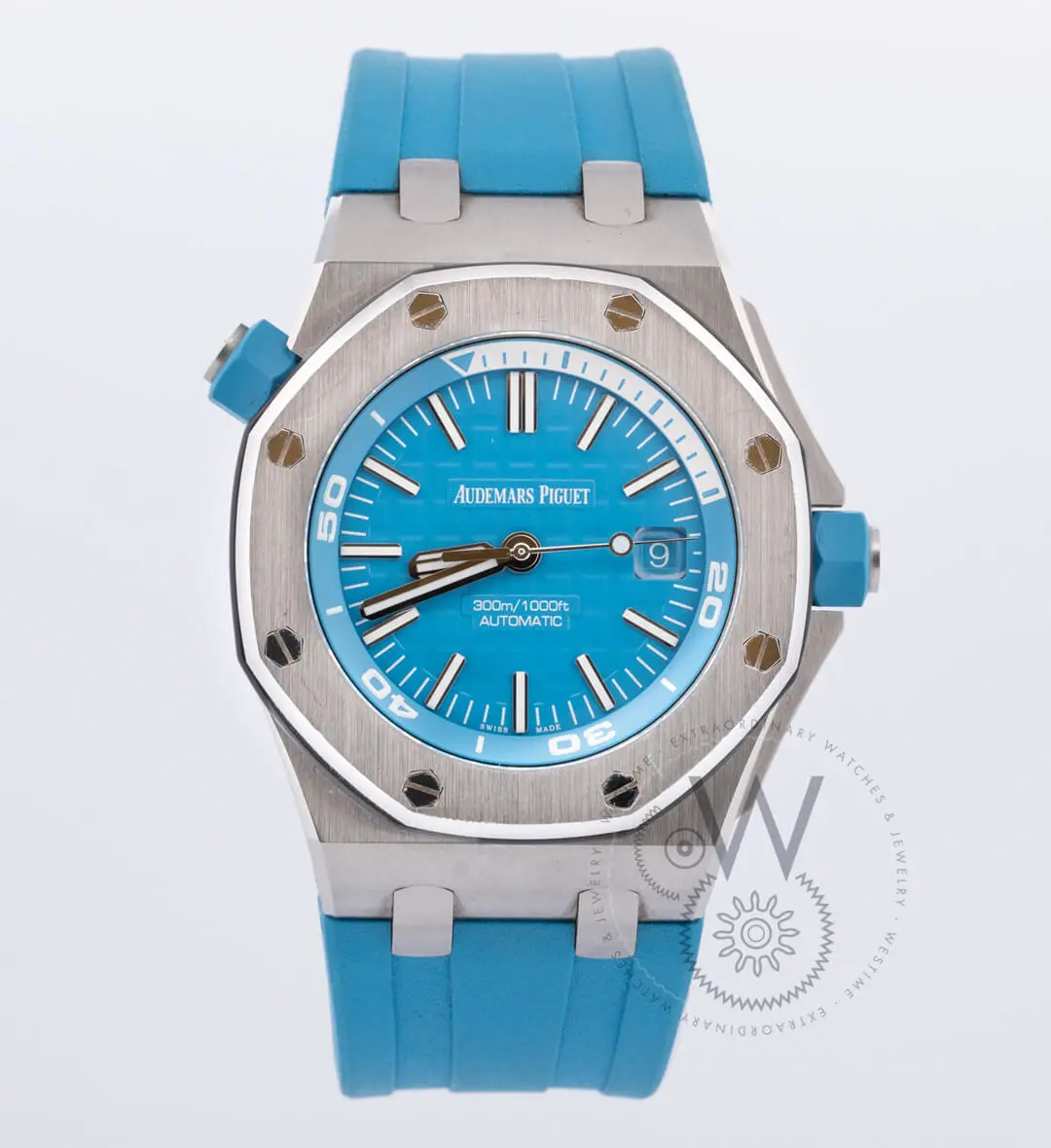 Royal Oak Offshore Diver Case Steel Dial Blue 42mm
