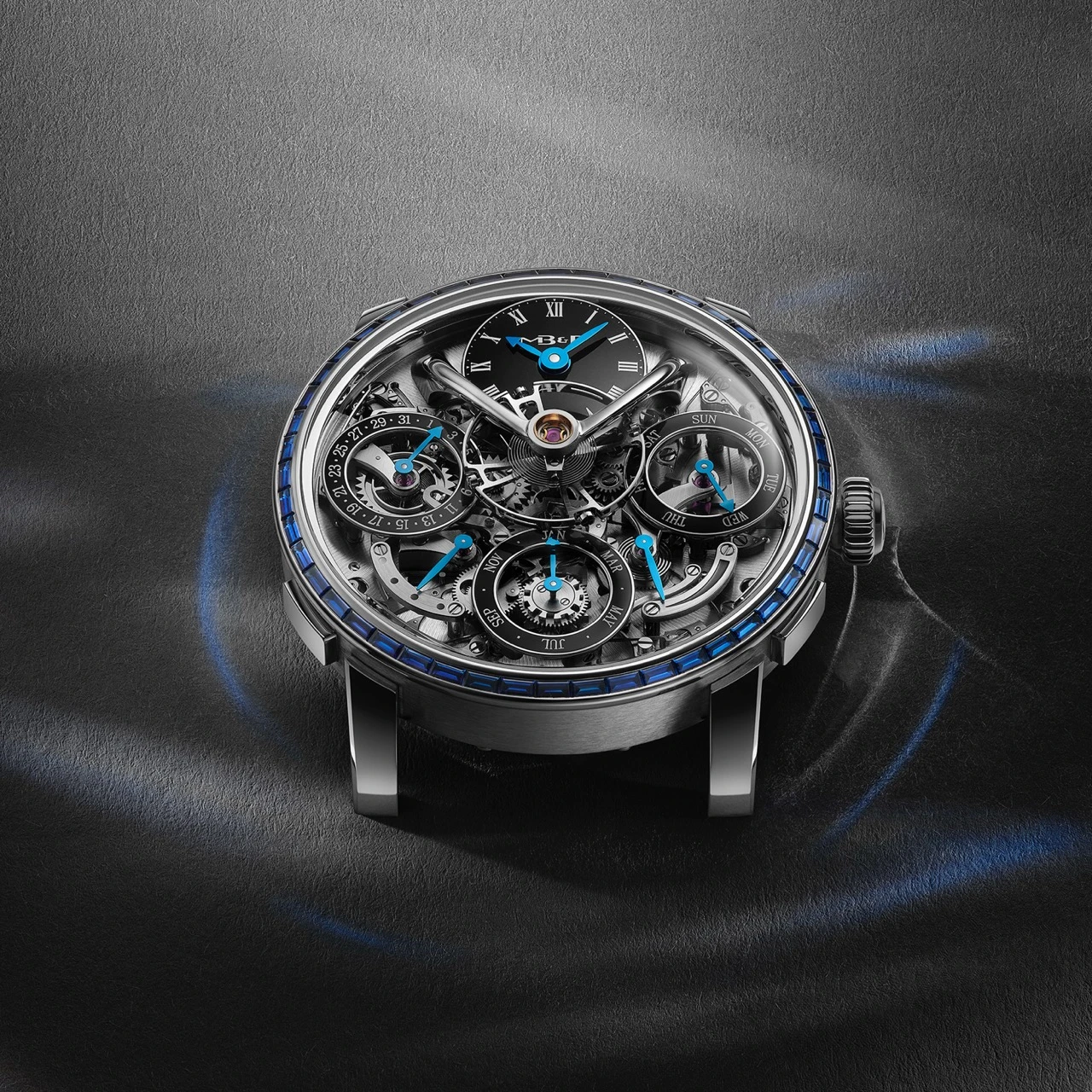 Legacy Machine Perpetual Chromatic Blue Sapphire Edition - 2