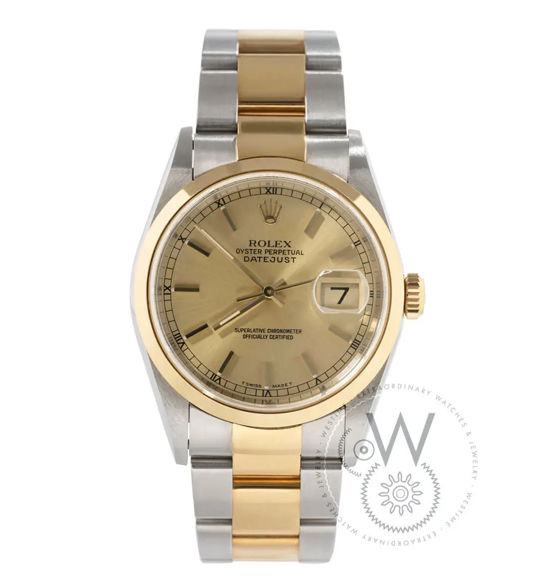 Datejust Champagne Dial Two-Tone 36mm