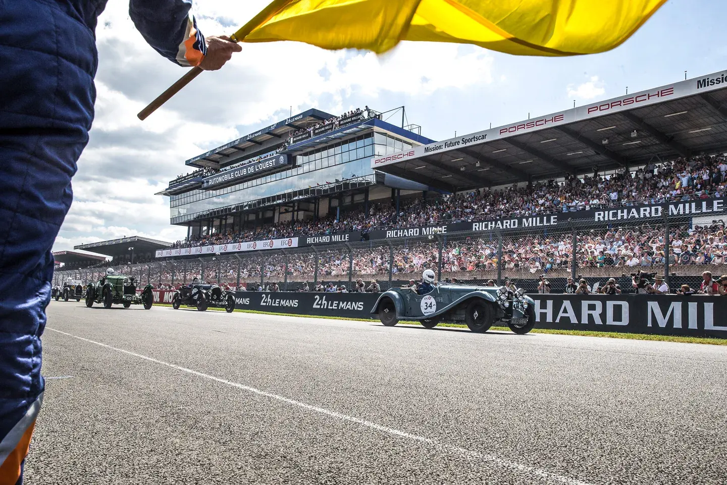 Alfa Romeo, Audi, Bentley, BMW, Bugatti, Ferrari, Ford, Jaguar, Matra, Mazda, McLaren, Mercedes, Peugeot, Porsche, Renault