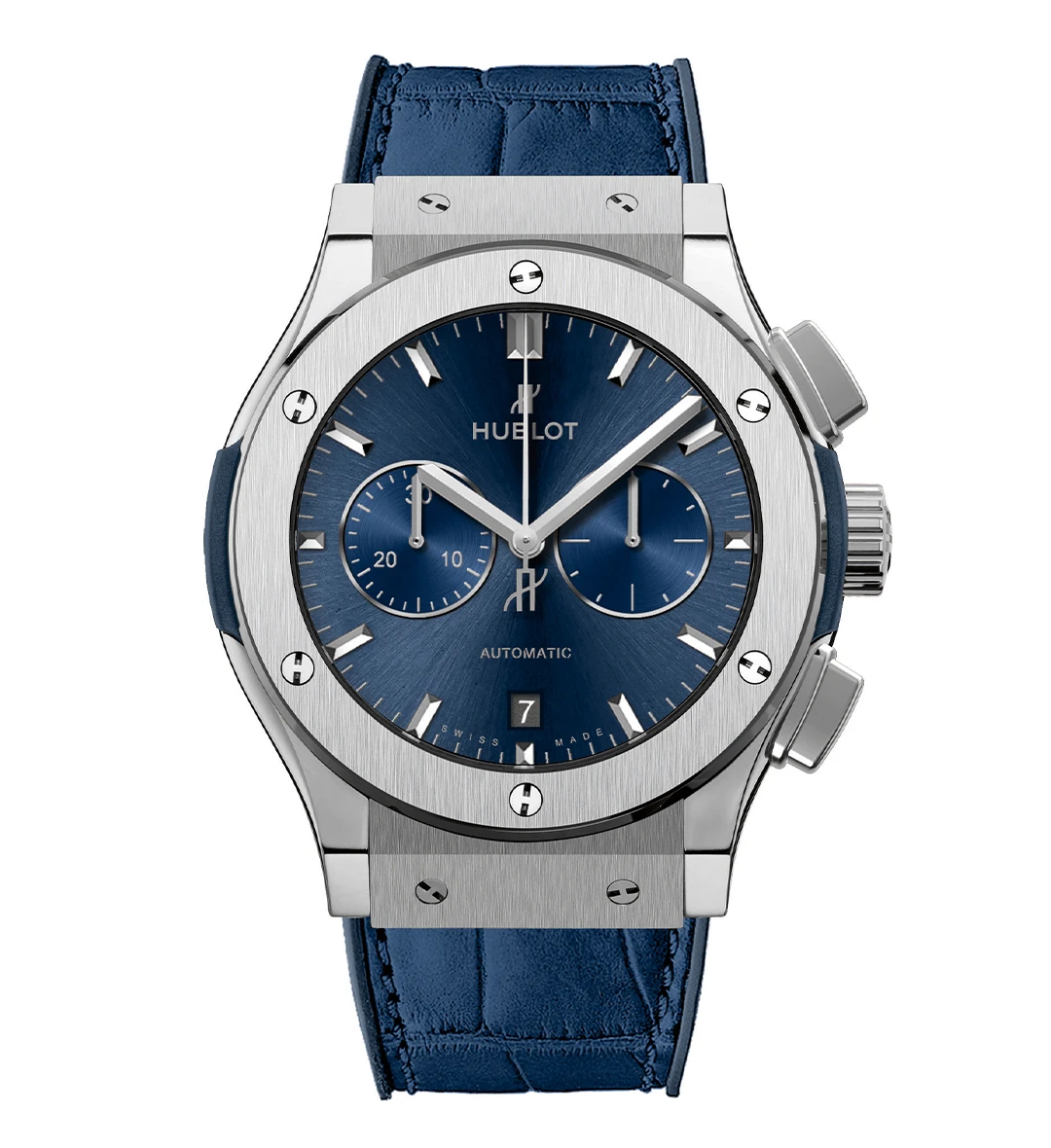 Classic Fusion Chronograph Blue Titanium 42mm